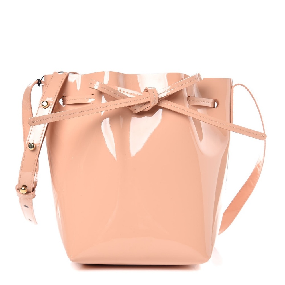 MANSUR GAVRIEL Patent Calfskin Mini Mini Bucket
